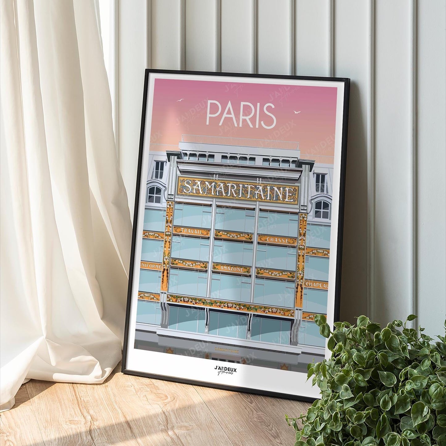 Affiche Paris, Samaritaine