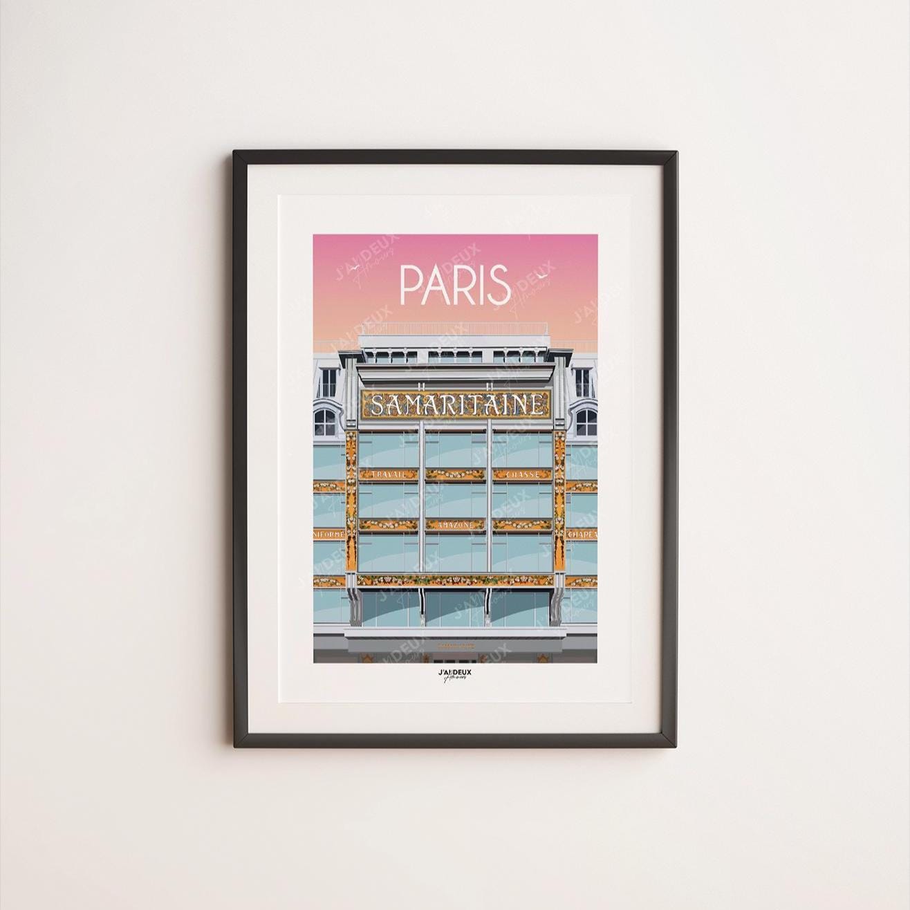 Affiche Paris, Samaritaine