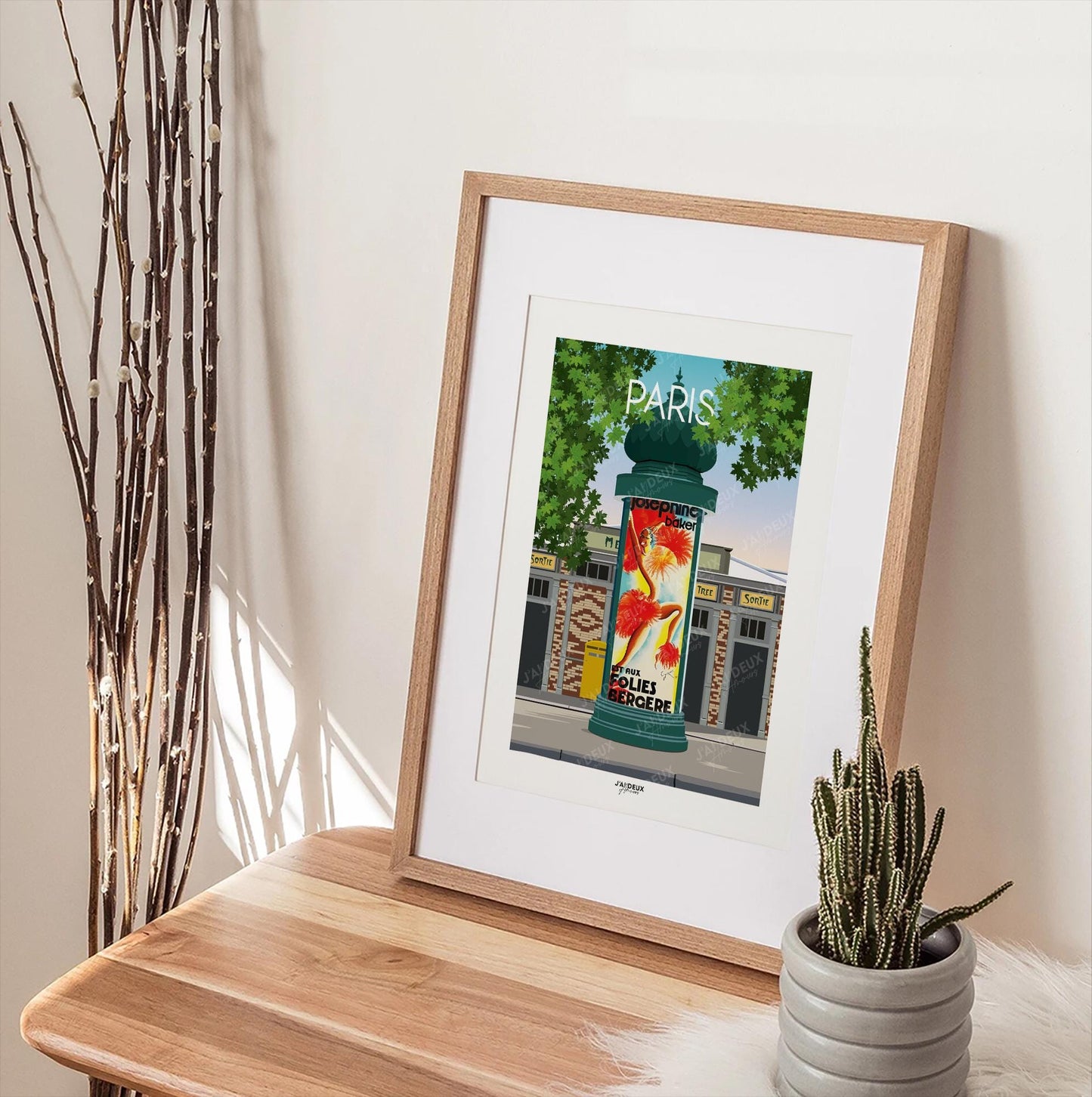 Affiche Paris, Colonne Morris