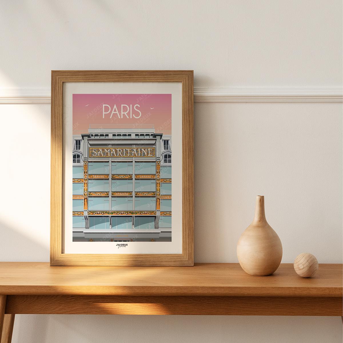 Affiche Paris, Samaritaine