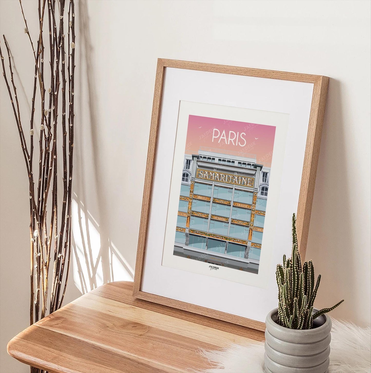 Affiche Paris, Samaritaine